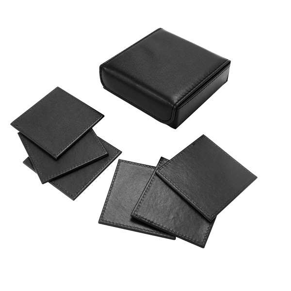 6 piece coaster set in black box.... from ASI 73010 Natico Originals Inc / Natico Originals