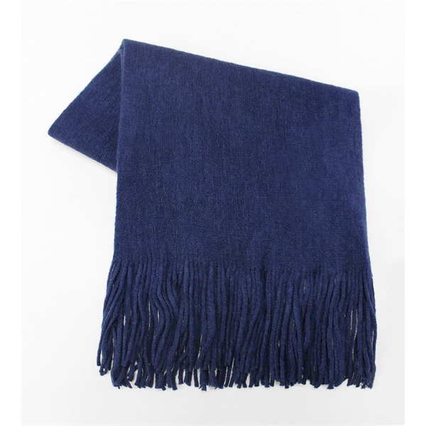 Classically styled scarf with fringes measuring 10" x 71"... from ASI 73520 Neet Feet / Kanata Blanket