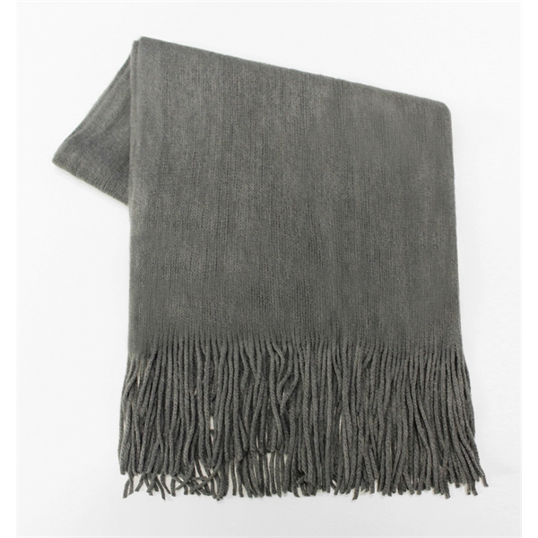 Classically styled scarf with fringes measuring 10" x 71"... from ASI 73520 Neet Feet / Kanata Blanket