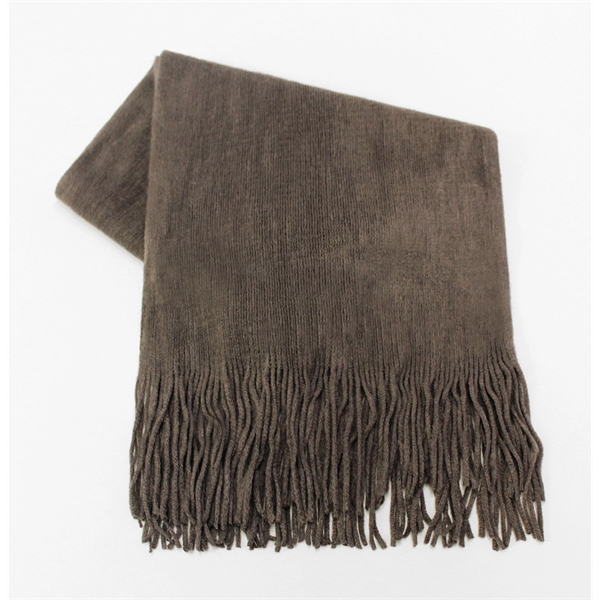 Classically styled scarf with fringes measuring 10" x 71"... from ASI 73520 Neet Feet / Kanata Blanket