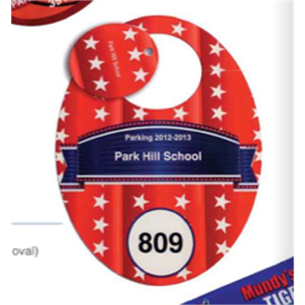 CombiPass - Oval - 30-mil Permabadge... from ASI 47204 CredentialExpress / CredentialExpress