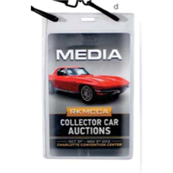 Clear vinyl credential holder, vertical top load... from ASI 47204 CredentialExpress / CredentialExpress