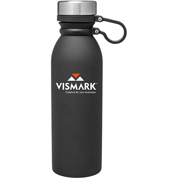 20.9 oz double wall 18/8 stainless steel thermal bottle with copper... from ASI 51197 ETS Express, LLC