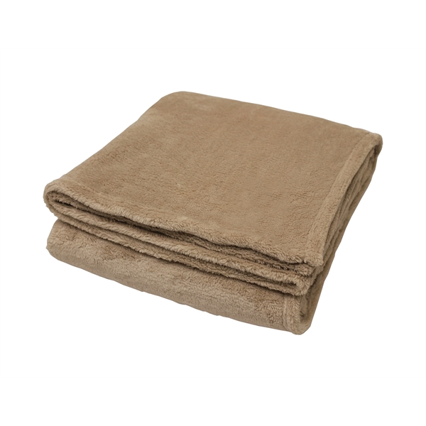 Soft and warm 50" x 60" blanket, 100% polyester.... from ASI 73520 Neet Feet / Kanata Blanket
