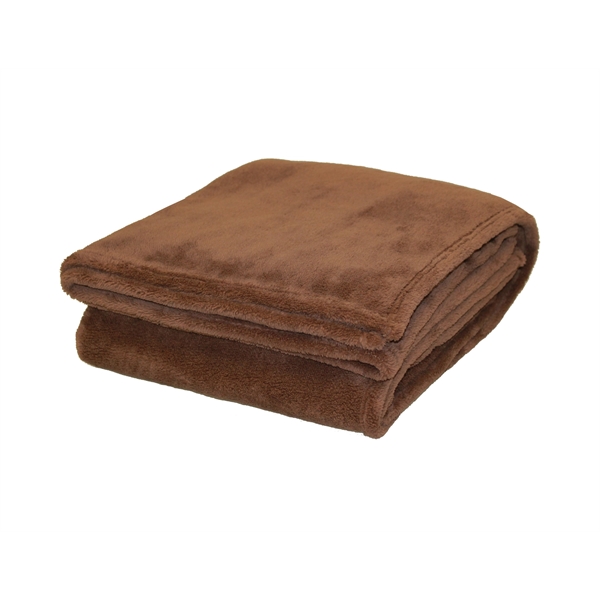 Soft and warm 50" x 60" blanket, 100% polyester.... from ASI 73520 Neet Feet / Kanata Blanket