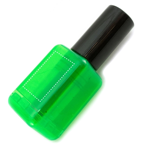 Nail polish-shaped highlighter; available in four colors... from ASI 98760 Yafa Line, Inc. / Yafaline
