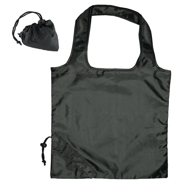 Foldable Polyester Tote Bag with Pouch... from ASI 93520 Ventura Inc