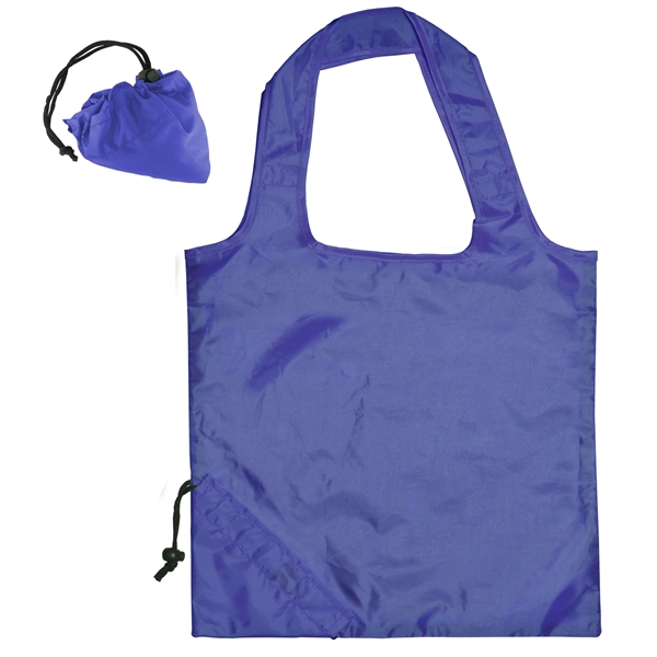 Foldable Polyester Tote Bag with Pouch... from ASI 93520 Ventura Inc