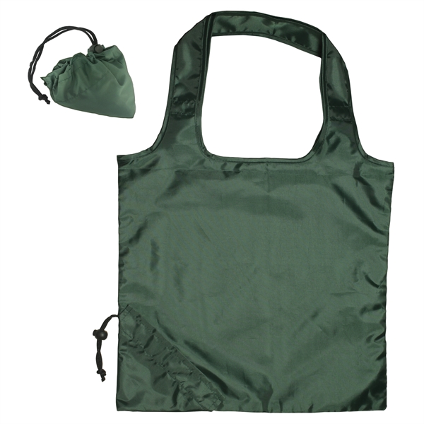 Foldable Polyester Tote Bag with Pouch... from ASI 93520 Ventura Inc