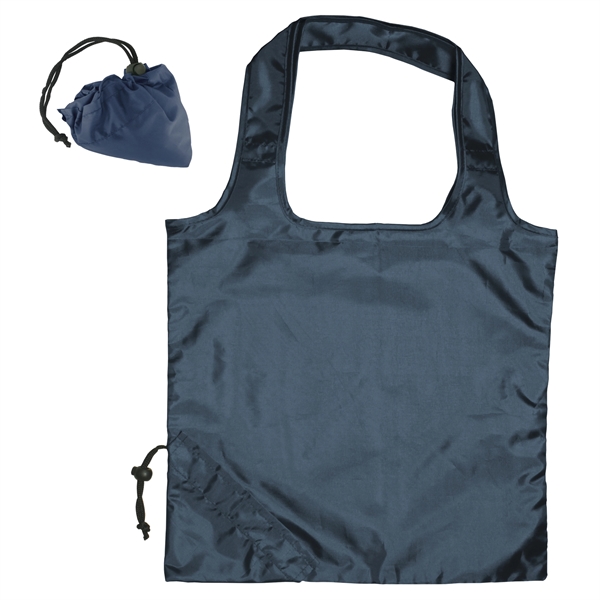 Foldable Polyester Tote Bag with Pouch... from ASI 93520 Ventura Inc
