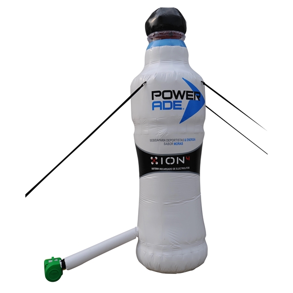 Inflatable bottle with reusable storage case.... from ASI 40515 BILD Enterprises LLC / Ben-Line