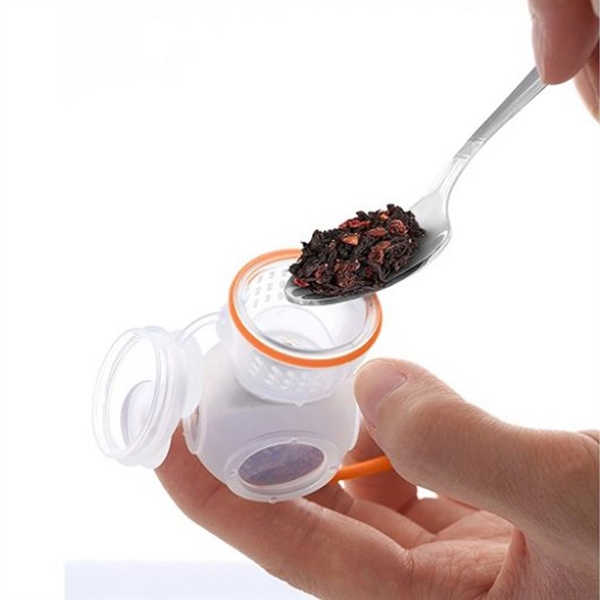 Tea infuser is 100% BPA-free silicone construction is easy to clean.... from ASI 31978 Admanline