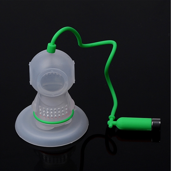 Tea infuser is 100% BPA-free silicone construction is easy to clean.... from ASI 31978 Admanline