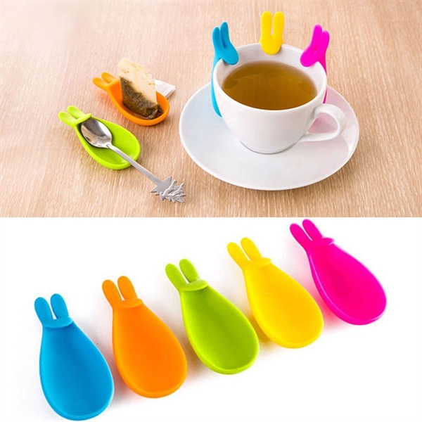 Tea bag holder in the shape of bunny ears.... from ASI 31978 Admanline