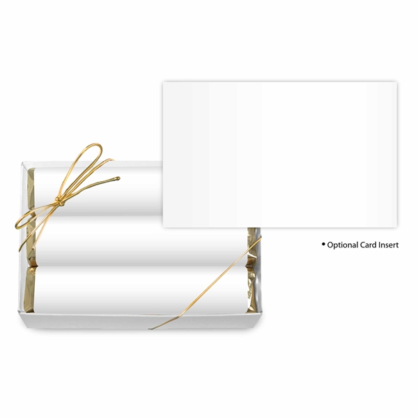 Milk chocolate bar gift set with three 1.5 oz. chocolate bars.... from ASI 61125 Hit Promotional Products