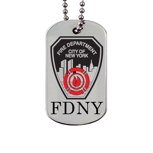 2" x 1 1/8" stainless steel or aluminum dog tags with... from ASI 52263 EMT / EMT EMT EASY