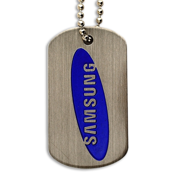 2" x 1 1/8" stainless steel or aluminum dog tags with... from ASI 52263 EMT / EMT EMT EASY