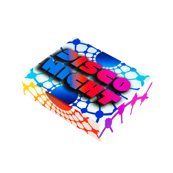 12.5" x 10" x 3.25" E-Flute corrugated tuck box with digitally... from ASI 90807 Tekweld