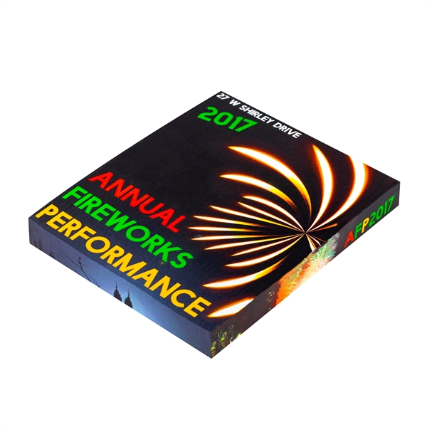 10.5" x 13" x 1.5" E-Flute corrugated tuck box with digitally... from ASI 90807 Tekweld