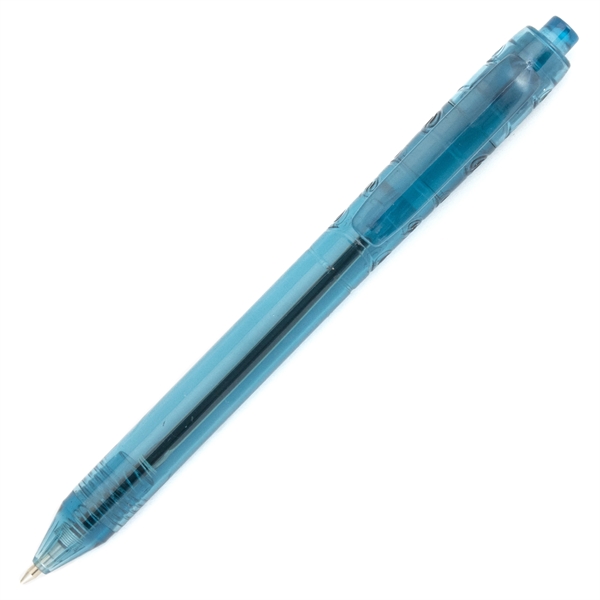 Translucent plastic pen made from recycled water bottles... from ASI 98760 Yafa Line, Inc. / Yafaline