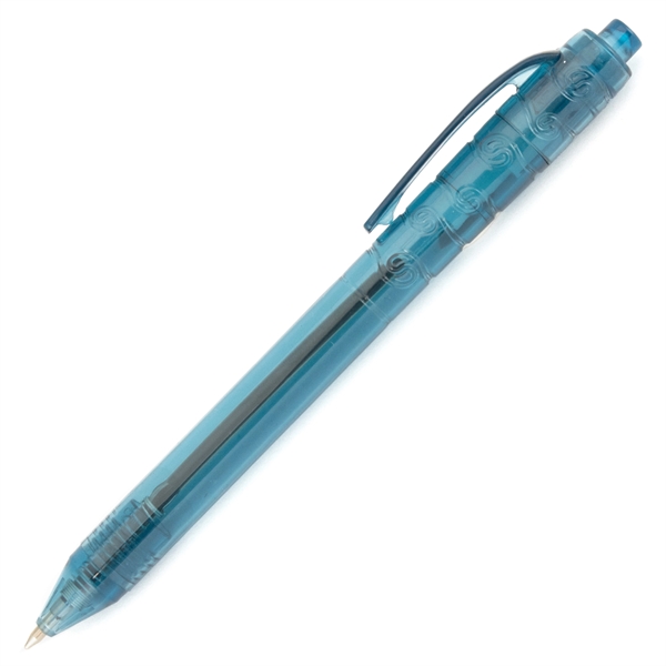 Translucent plastic pen made from recycled water bottles... from ASI 98760 Yafa Line, Inc. / Yafaline