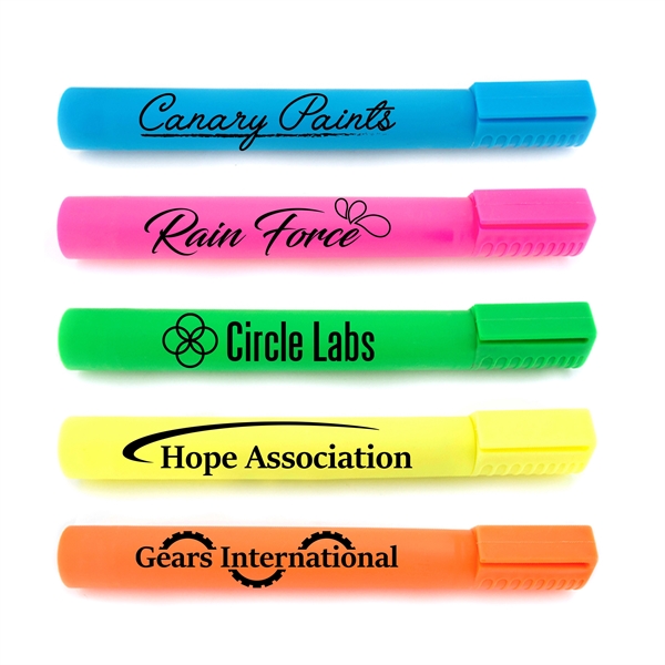 8" jumbo highlighter; available in an assortment of colors... from ASI 98760 Yafa Line, Inc. / Yafa® MonteVerde®