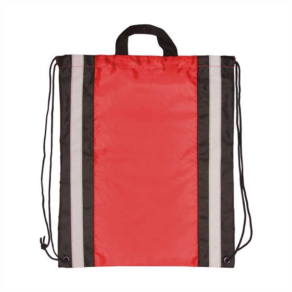 Reflective drawstring backpack... from ASI 93520 Ventura Inc