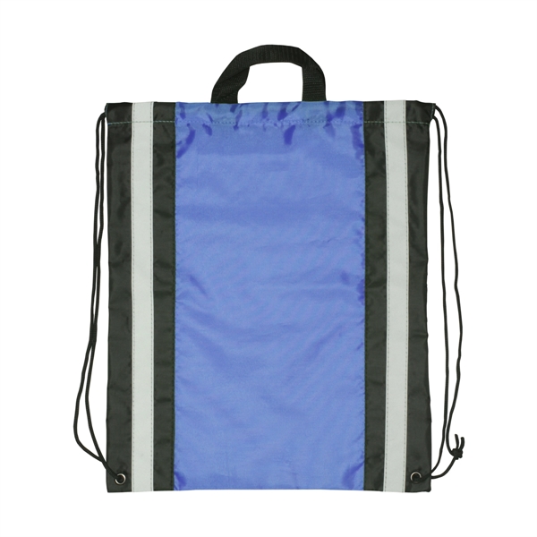 Reflective drawstring backpack... from ASI 93520 Ventura Inc