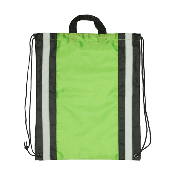 Reflective drawstring backpack... from ASI 93520 Ventura Inc