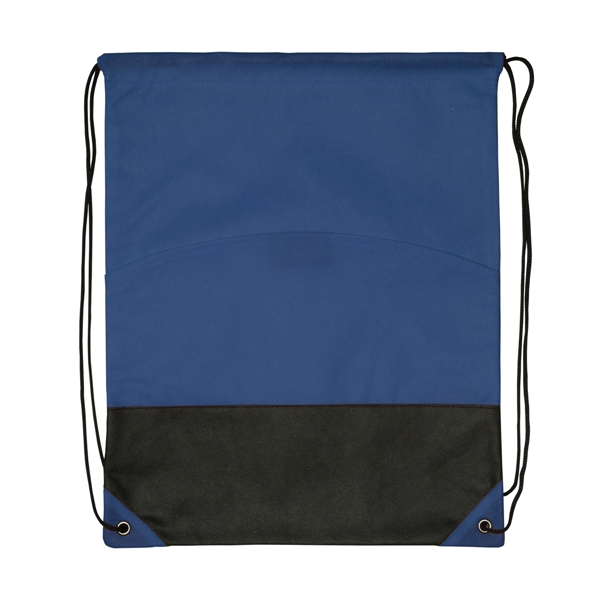 Two tone non-woven drawstring backpack.... from ASI 93520 Ventura Inc