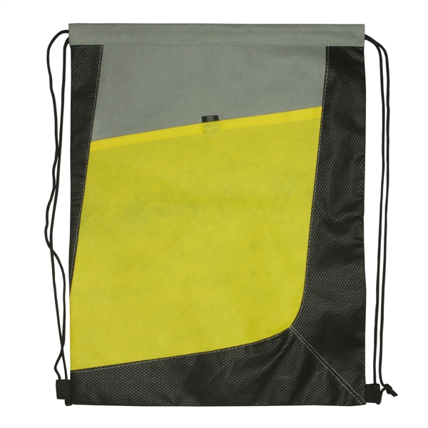 Multi Colored non-woven drawstring backpack.... from ASI 93520 Ventura Inc