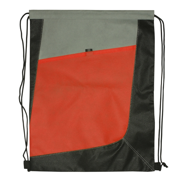 Multi Colored non-woven drawstring backpack.... from ASI 93520 Ventura Inc