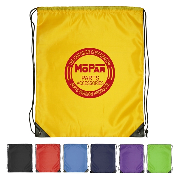 Large Polyester Drawstring Backpack, 16.5" x 19.75"... from ASI 93520 Ventura Inc