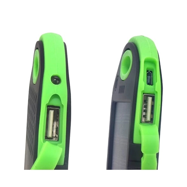 Outback Solar Power Bank. Portable Solar Power Bank Charger. Built-in 3,000... from ASI 93131 US Flash & Technologies LLC