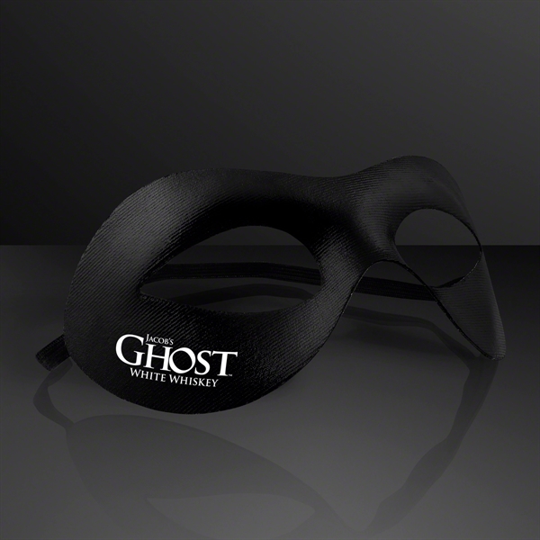 Blank or imprinted. Black Classic Superhero Mask (NON-Light Up)... from ASI 34194 ALightPromos