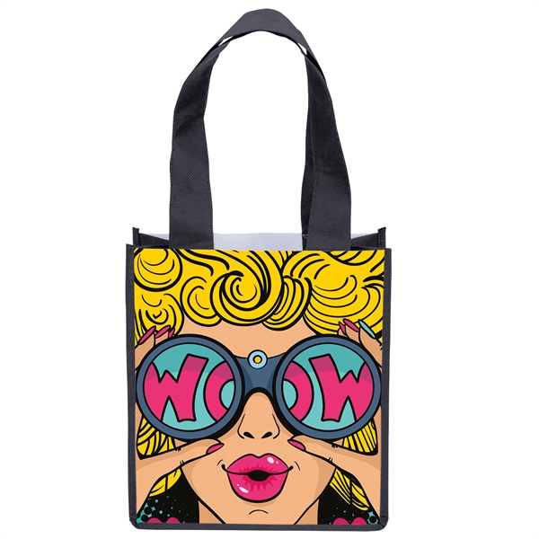 PET Non-Woven Polypropylene Tote with 1 1/2" W x 20" long... from ASI 37940 Bag Makers Inc