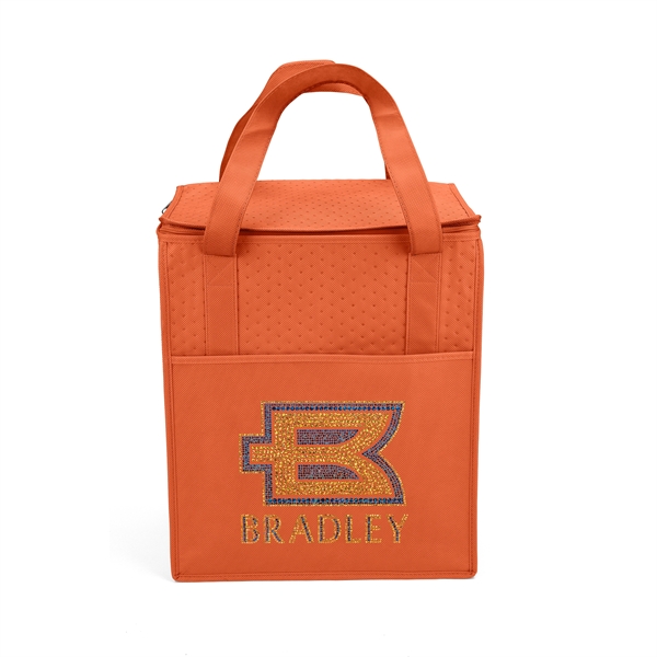 Insulated Non-Woven Tote with thermal foil interior.... from ASI 37940 Bag Makers Inc