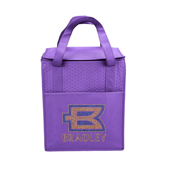 Insulated Non-Woven Tote with thermal foil interior.... from ASI 37940 Bag Makers Inc