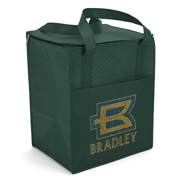 Insulated Non-Woven Tote with thermal foil interior.... from ASI 37940 Bag Makers Inc