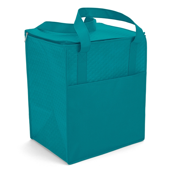 Insulated Non-Woven Tote with thermal foil interior.... from ASI 37940 Bag Makers Inc