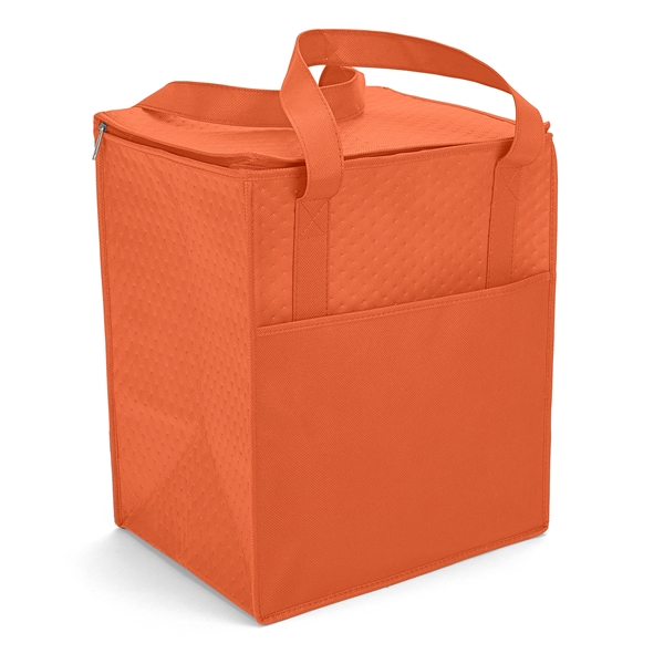 Insulated Non-Woven Tote with thermal foil interior.... from ASI 37940 Bag Makers Inc