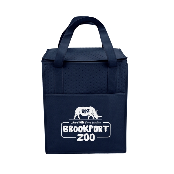 Insulated Non-Woven Tote with thermal foil interior.... from ASI 37940 Bag Makers Inc
