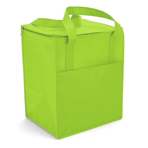 Insulated Non-Woven Tote with thermal foil interior.... from ASI 37940 Bag Makers Inc
