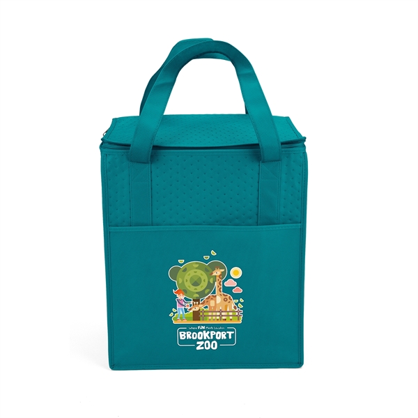 Insulated Non-Woven Tote with thermal foil interior.... from ASI 37940 Bag Makers Inc