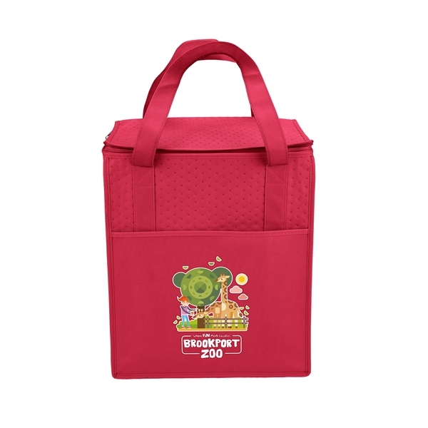 Insulated Non-Woven Tote with thermal foil interior.... from ASI 37940 Bag Makers Inc
