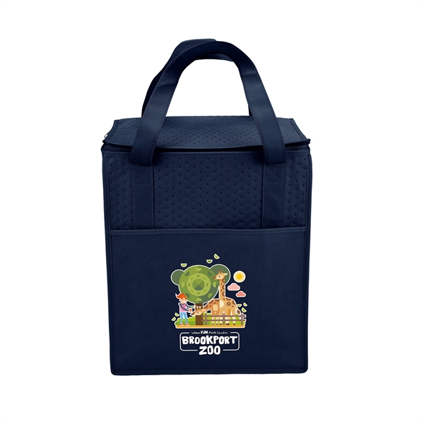 Insulated Non-Woven Tote with thermal foil interior.... from ASI 37940 Bag Makers Inc