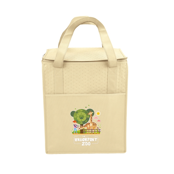 Insulated Non-Woven Tote with thermal foil interior.... from ASI 37940 Bag Makers Inc