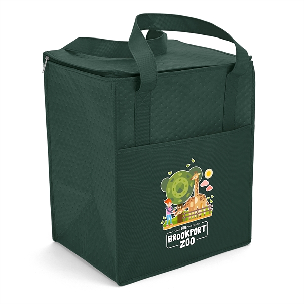 Insulated Non-Woven Tote with thermal foil interior.... from ASI 37940 Bag Makers Inc