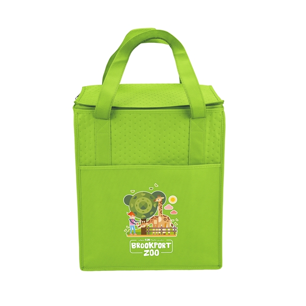 Insulated Non-Woven Tote with thermal foil interior.... from ASI 37940 Bag Makers Inc