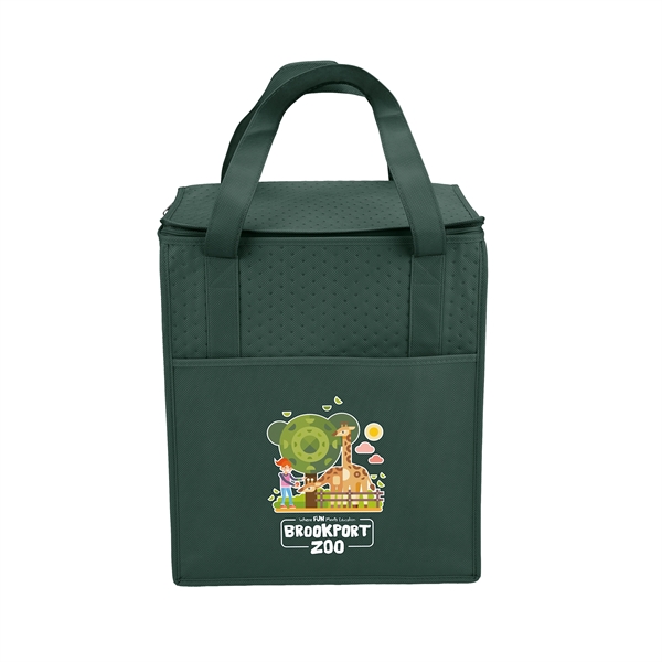 Insulated Non-Woven Tote with thermal foil interior.... from ASI 37940 Bag Makers Inc